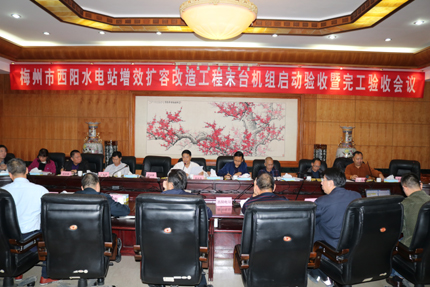 西陽(yáng)水電站技改工程通過(guò)完工驗收