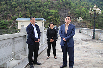 省水利廳副廳長(cháng)劉中春到清涼山水庫檢查防汛備汛工作